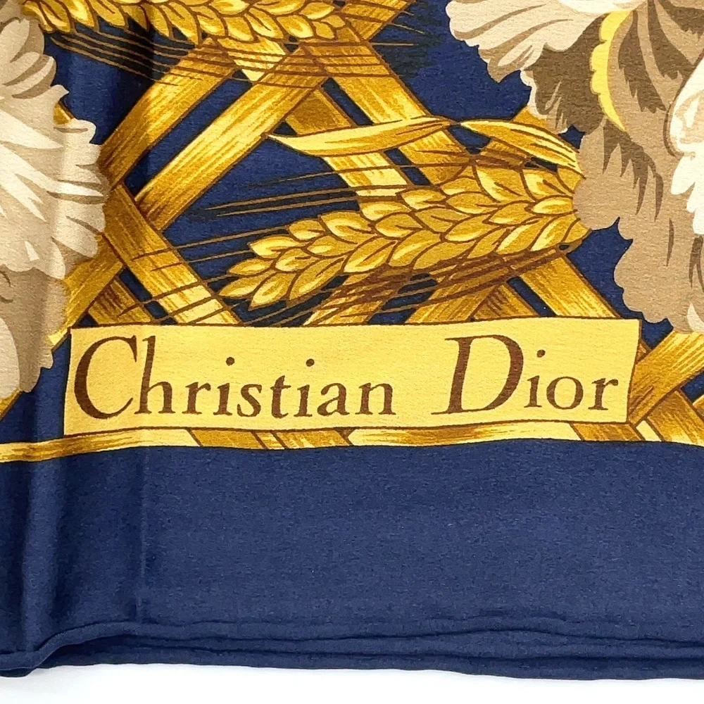 Dior silk scarf